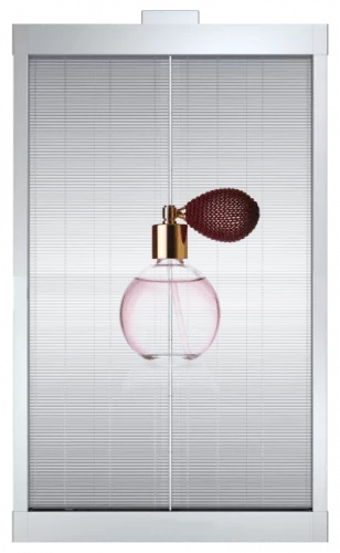 aparece una cortina led de publicidad